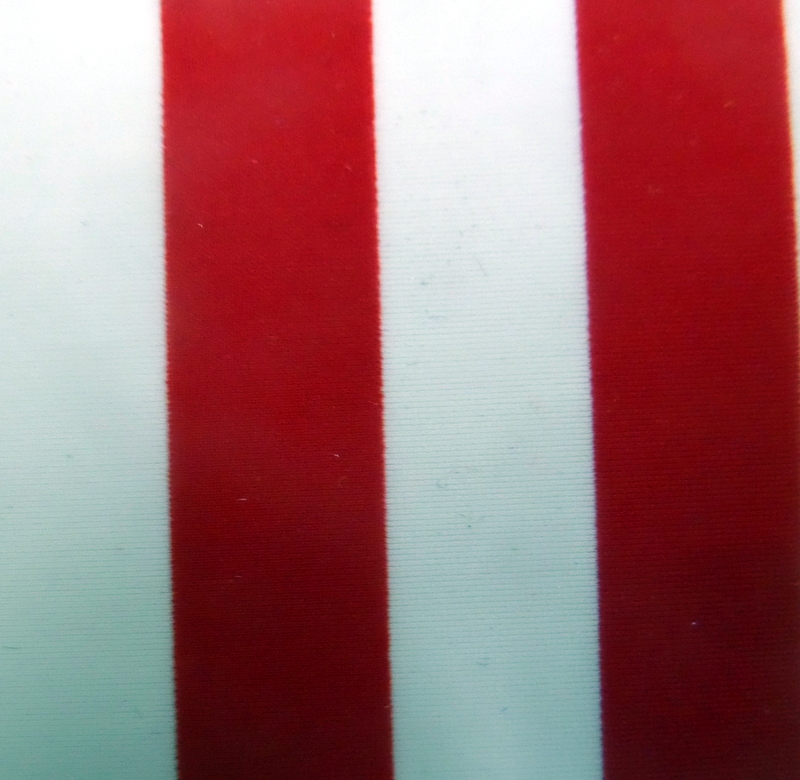 9.Red-White 1/2" New Stripes